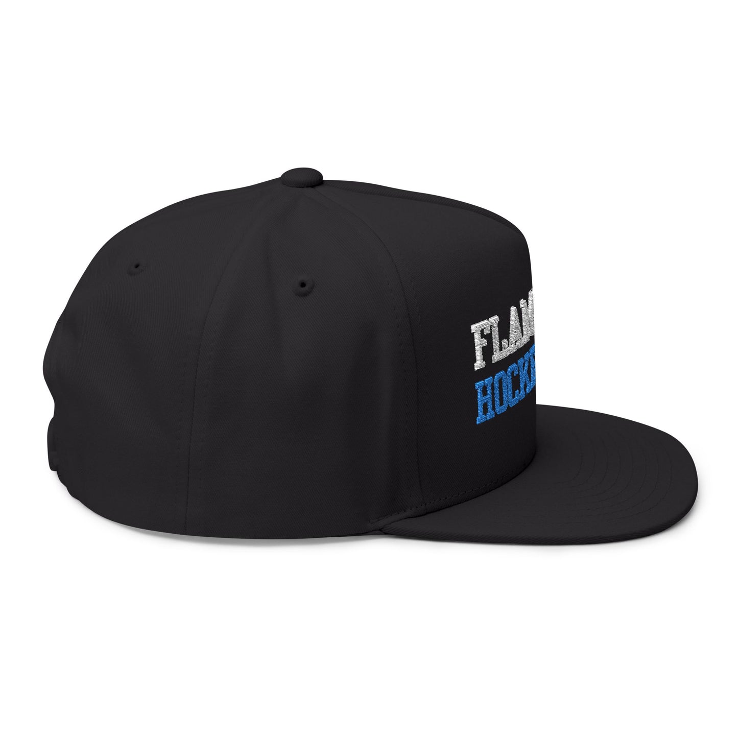 Flamingoes Flat Brim Hat (Custom)
