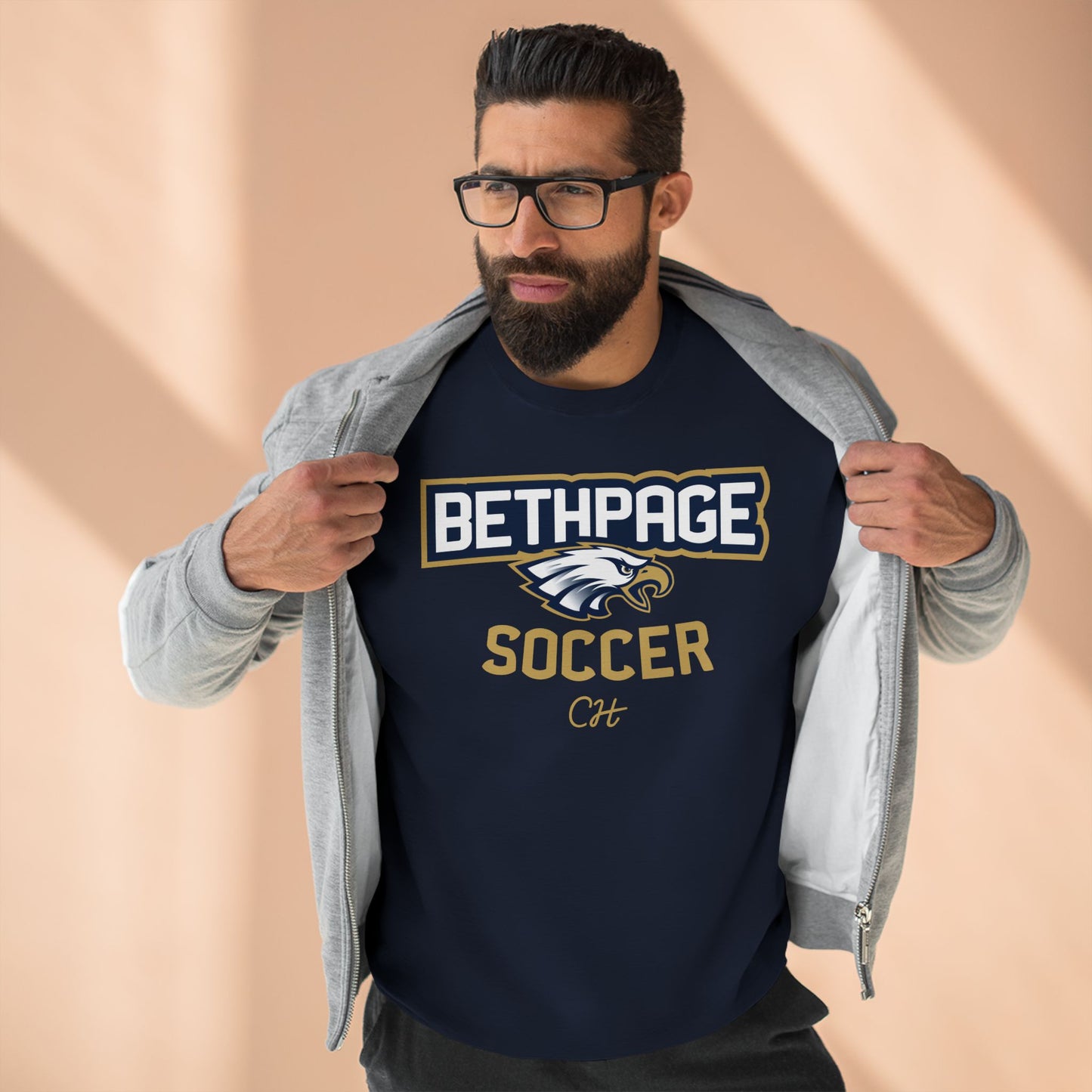 Bethpage Soccer Crewneck Sweatshirt - Arch