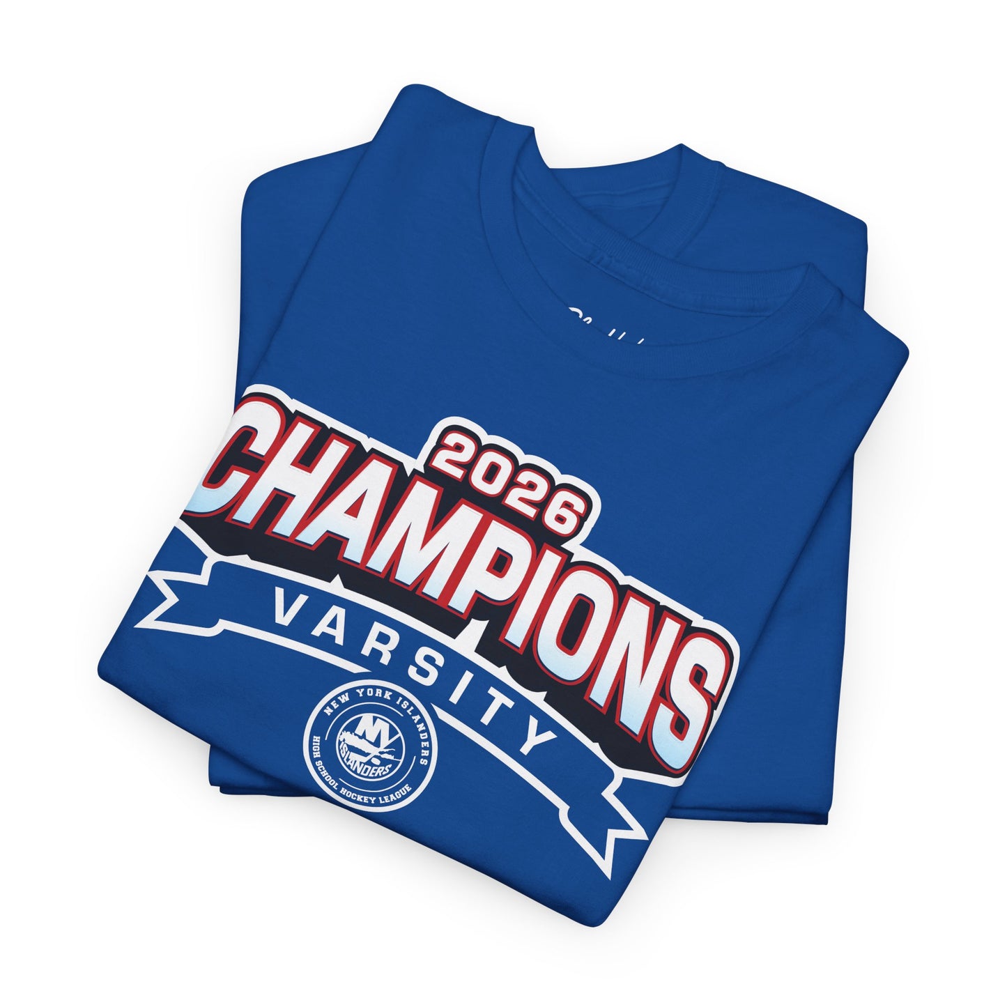 2026 NYIHSHL Champions - Bellmore Merrick Unisex Cotton Tee