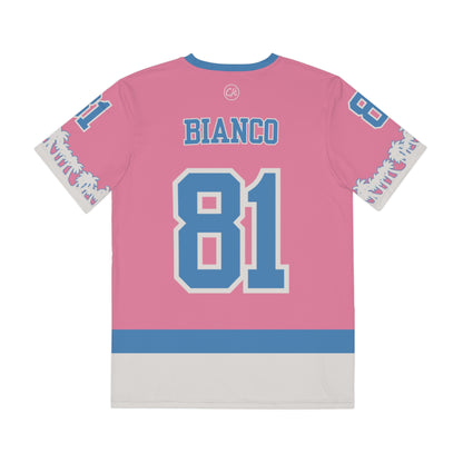 Flamingoes Jersey Shirt - BIANCO