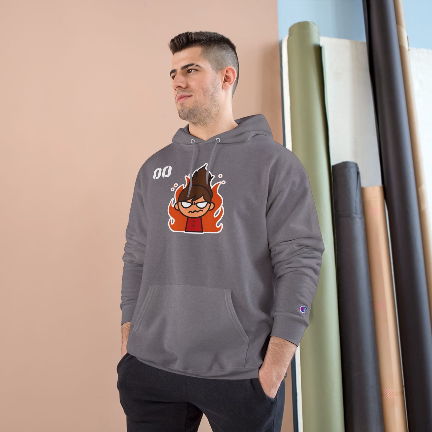 Angry Moms Champion Hoodie (Custom)