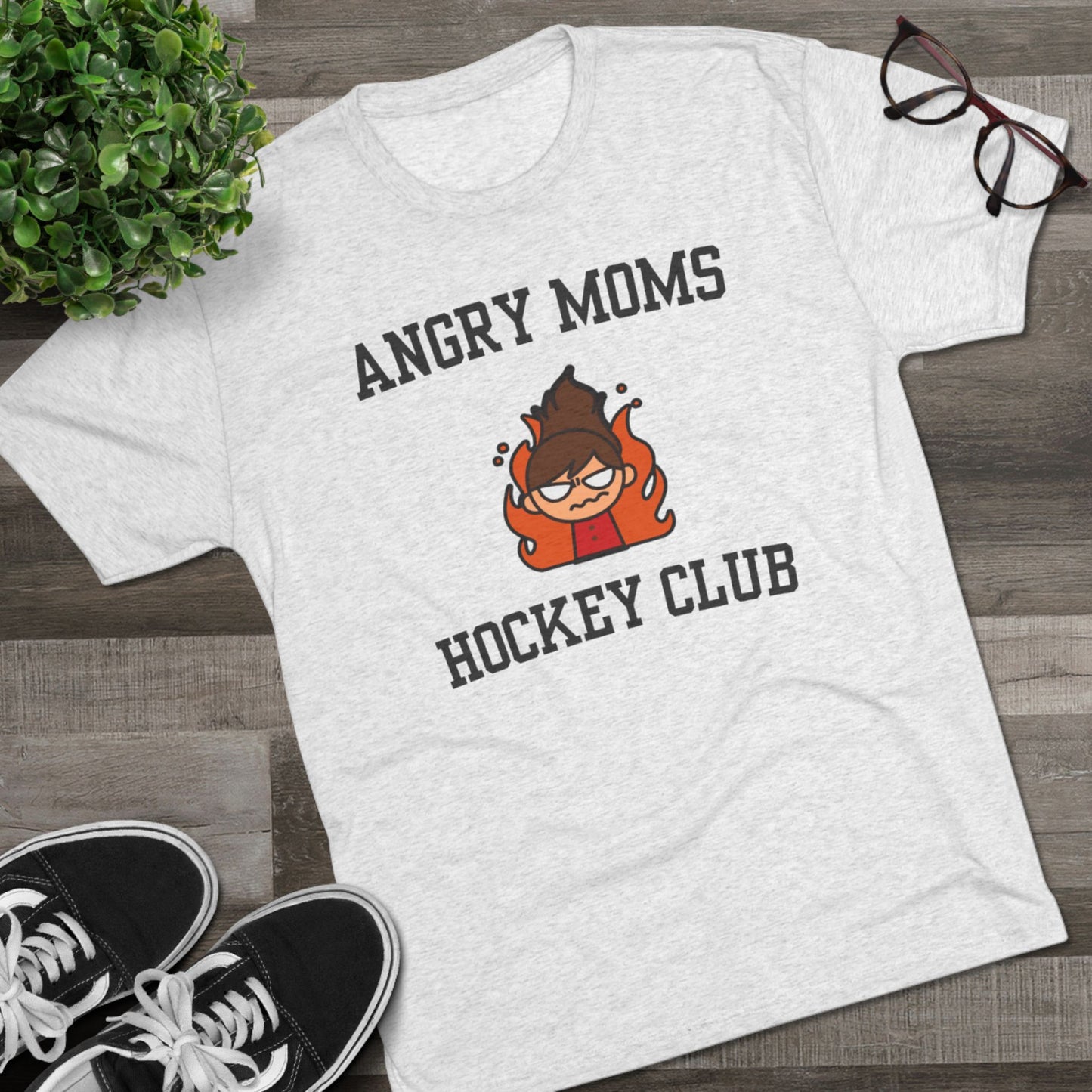 Angry Moms Dri-Fit Triblend Tee (Custom)