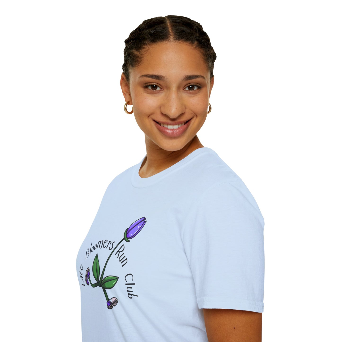 PT With JT Late Bloomers Run Club Unisex Softstyle T-Shirt