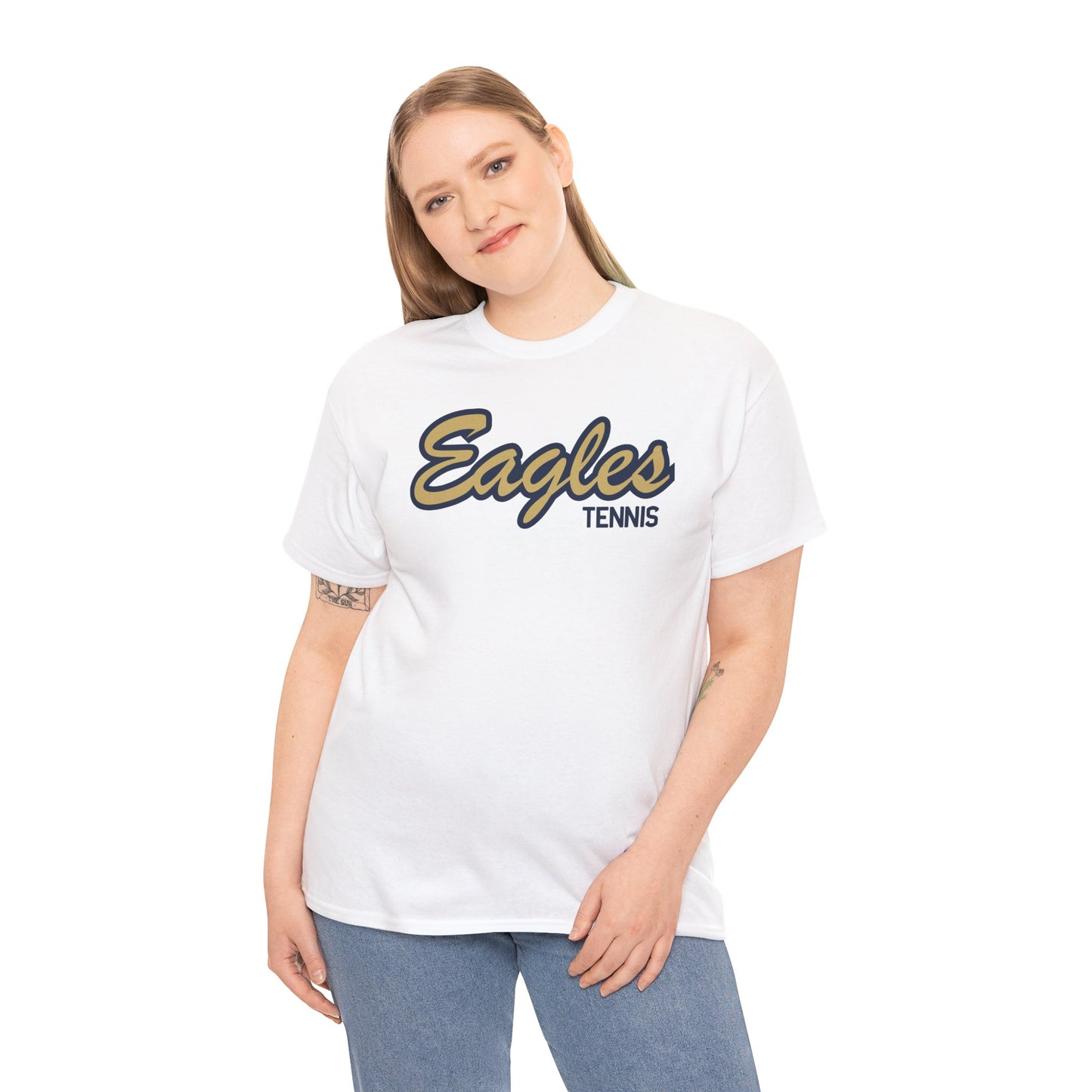 Bethpage Tennis Cotton Tee - Script