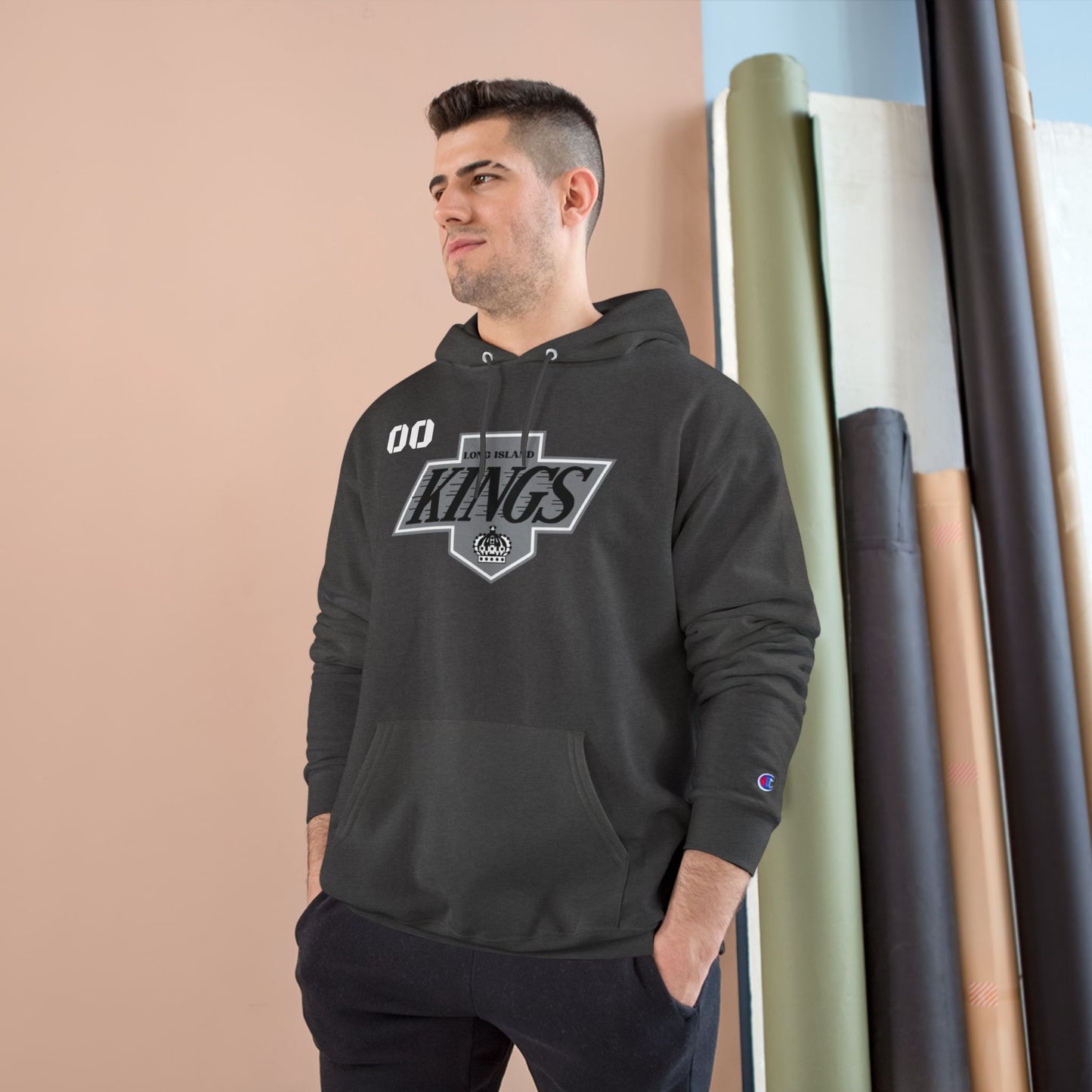 L.I. Kings Champion Hoodie (Custom)