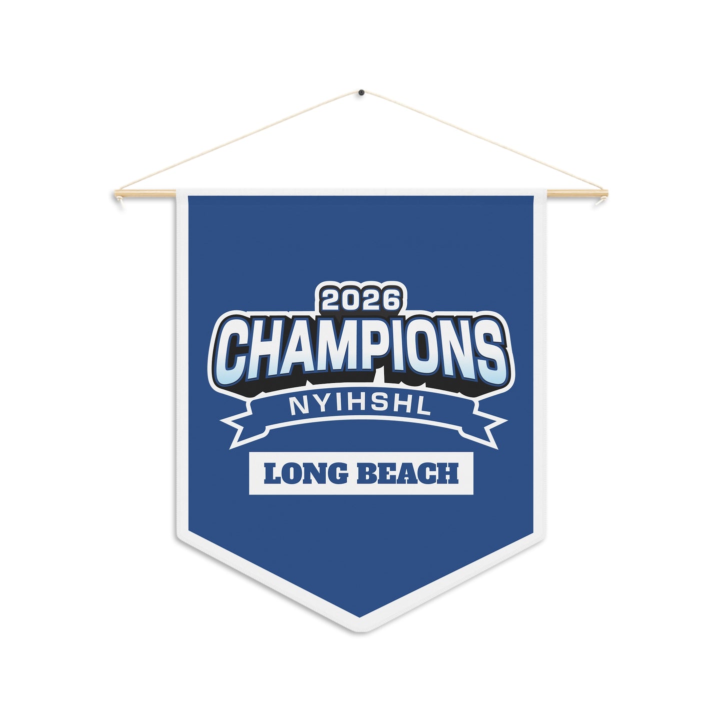 2026 NYIHSHL Champions — Long Beach Pennant
