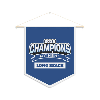 2026 NYIHSHL Champions — Long Beach Pennant