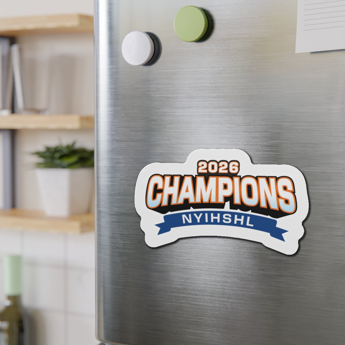 2026 NYIHSHL Champions Die-Cut Magnets