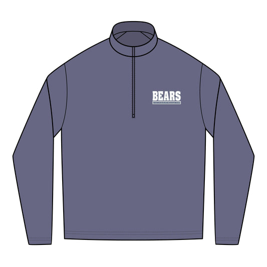SJBK Tri-Blend Wicking Quarter-Zip Pullover