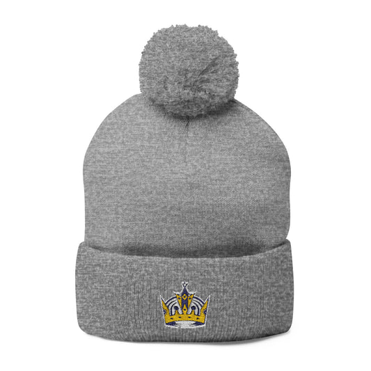 L.I. Kings Pom-Pom Knit Cap