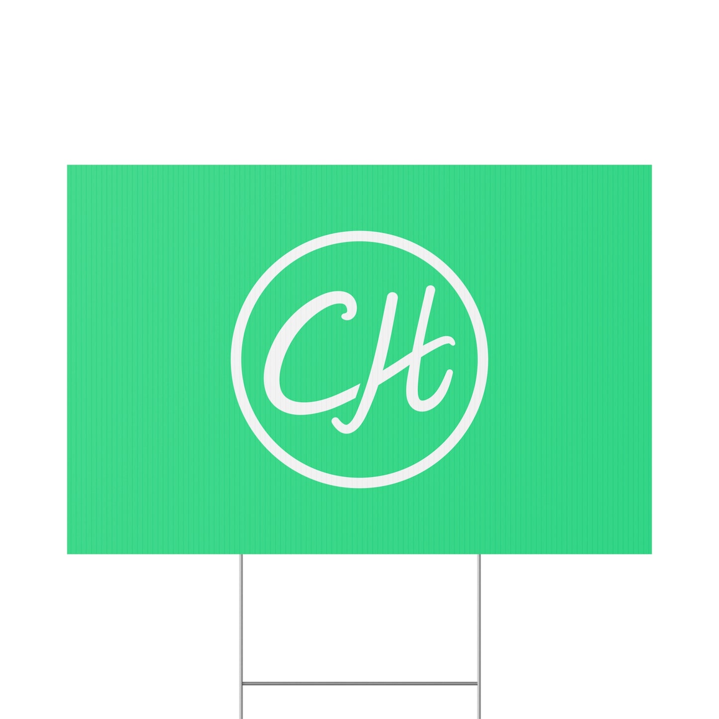 Plastic Yard Sign (18"x12", 24"x18", 36"x24")