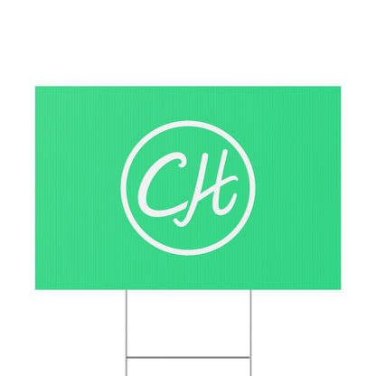 Plastic Yard Sign (18"x12", 24"x18", 36"x24")