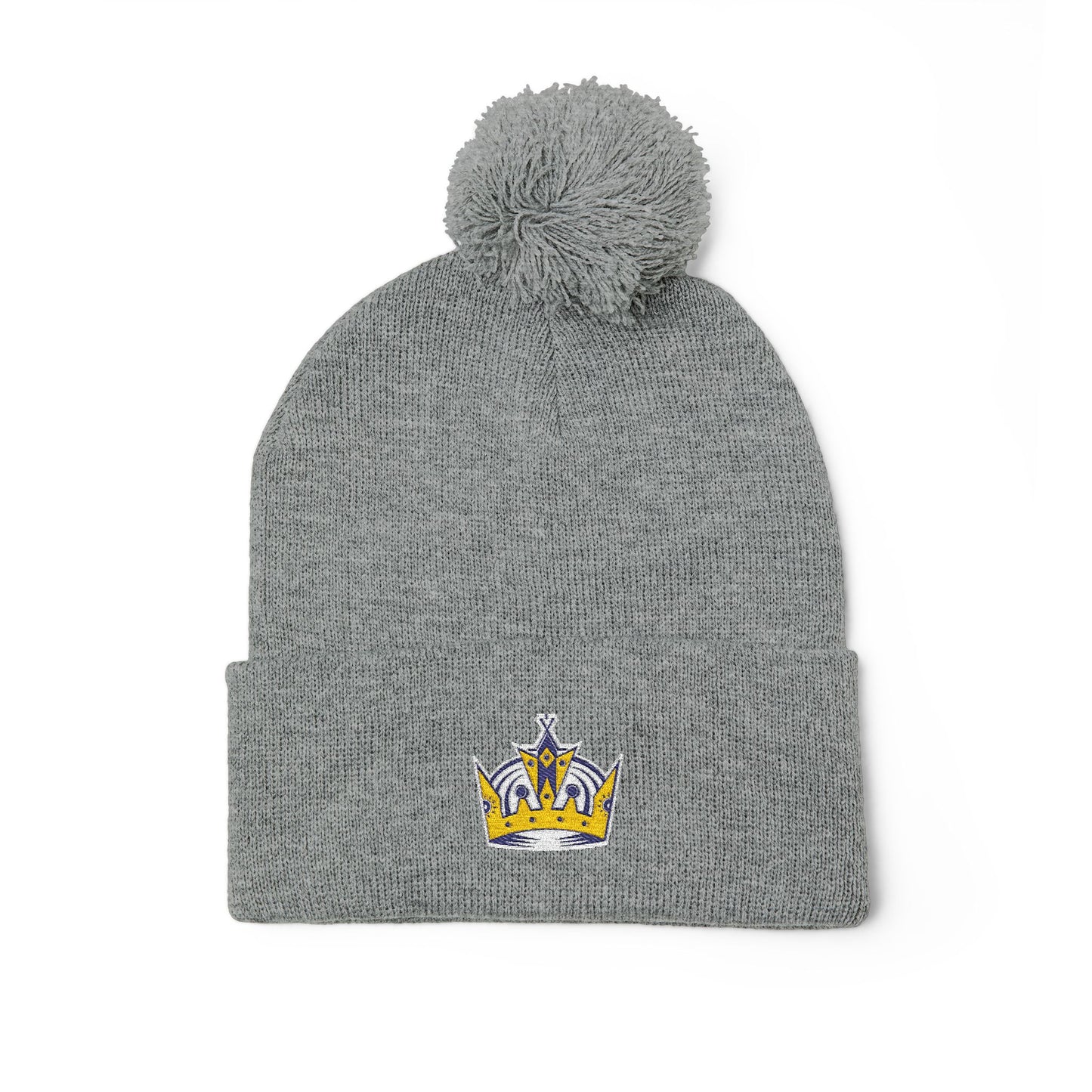 L.I. Kings Pom-Pom Knit Cap