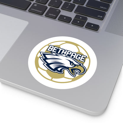 Bethpage Soccer Round Stickers, Indoor\Outdoor
