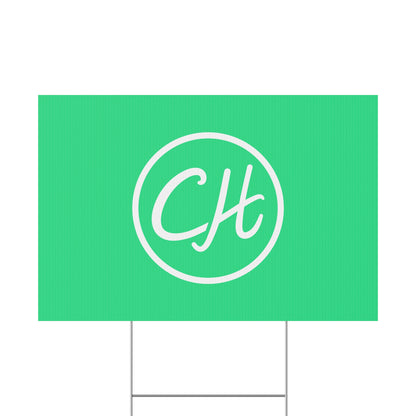 Plastic Yard Sign (18"x12", 24"x18", 36"x24")