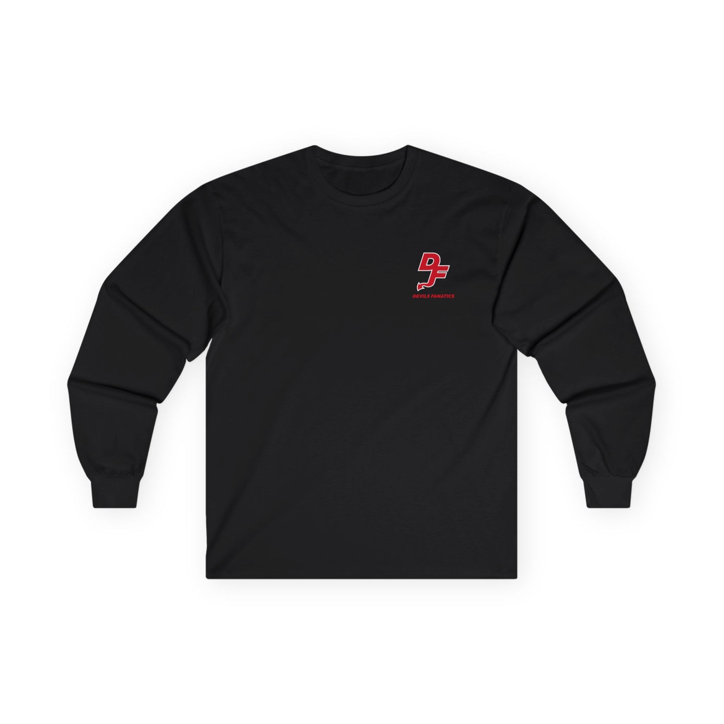 Devils Fanatics Small Logo Long Sleeve Tee