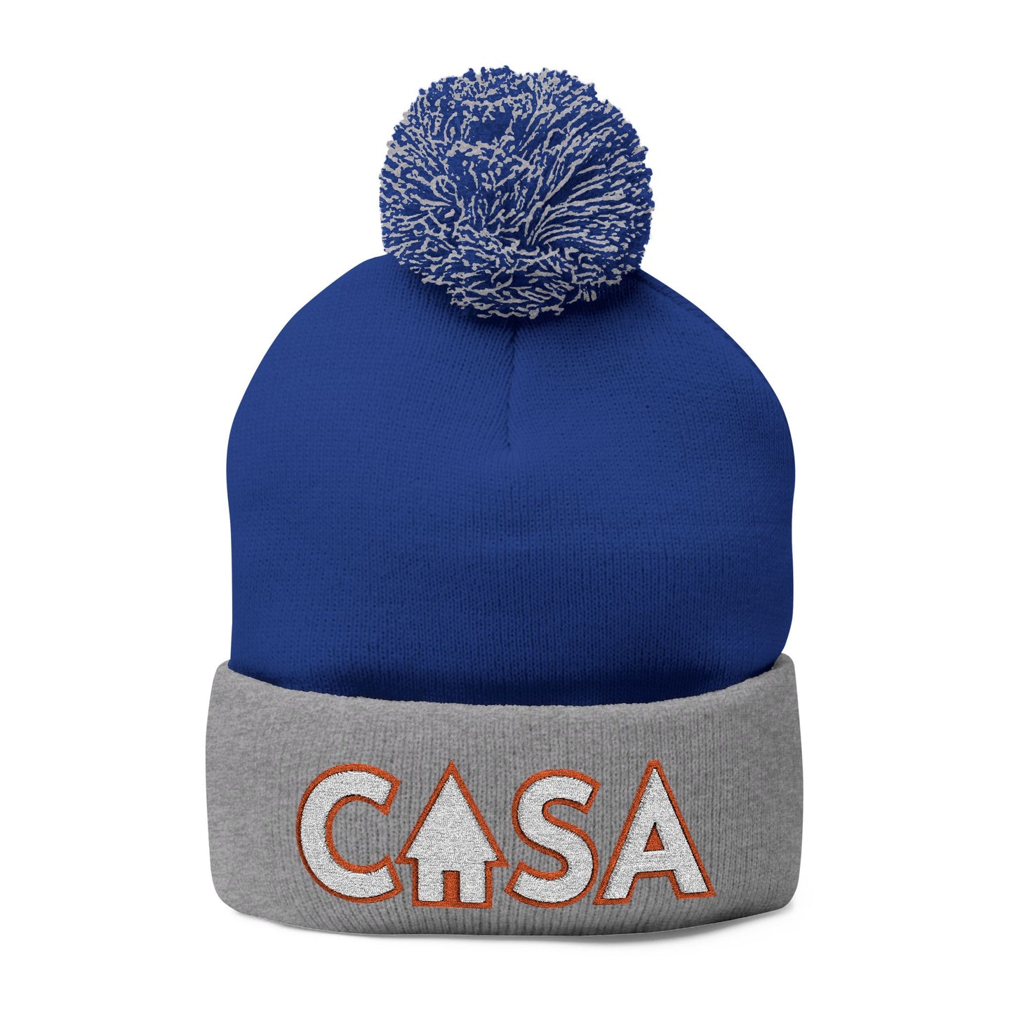Isles House CASA Pom-Pom Knit Cap