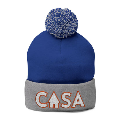 Isles House CASA Pom-Pom Knit Cap