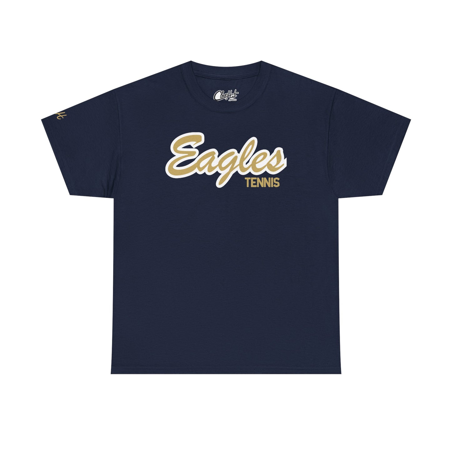Bethpage Tennis Cotton Tee - Script