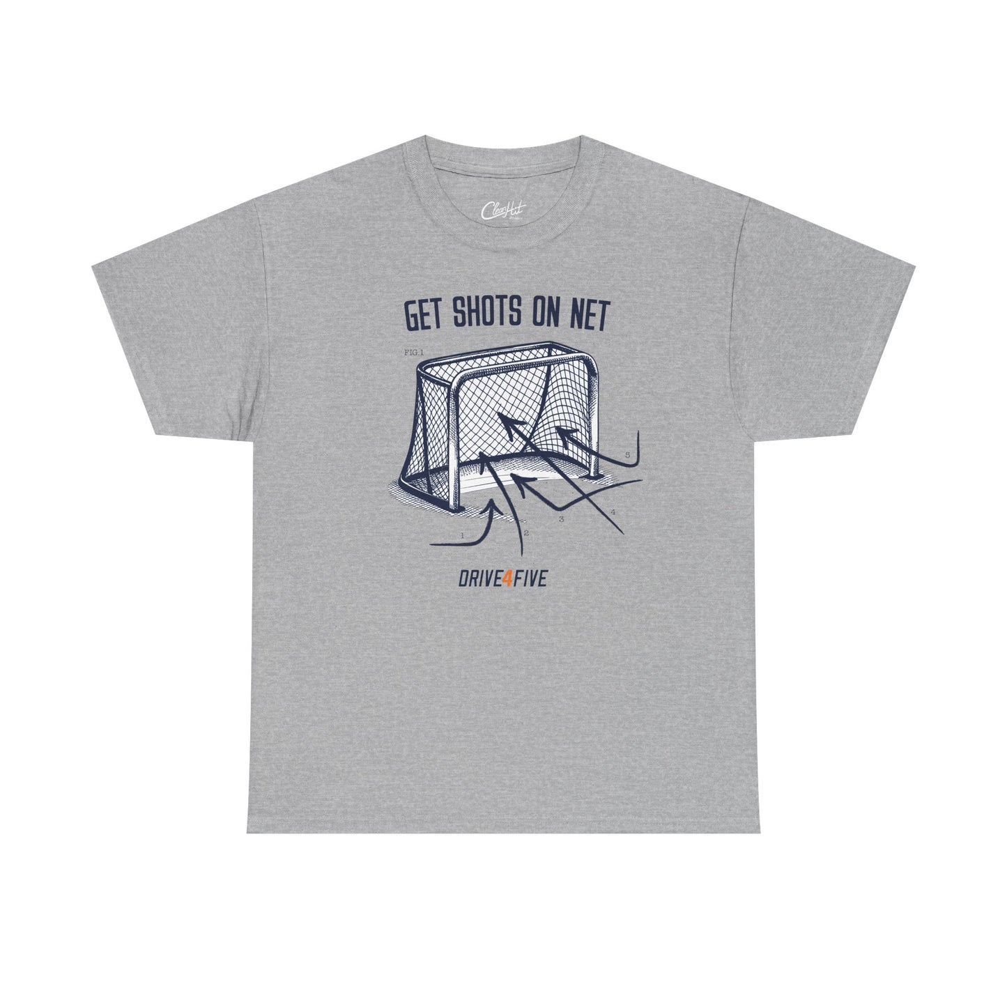 Drive4Five "Shots On Net" Tee Shirt