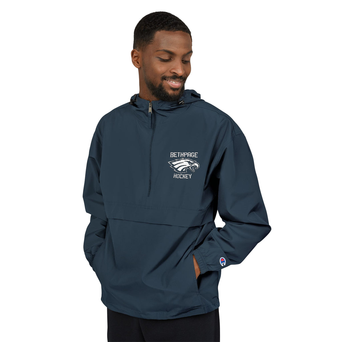 Bethpage Hockey Champion Windbreaker Jacket - Eagle