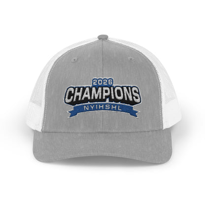 2026 NYIHSHL Champions — Long Beach Snapback Trucker Cap