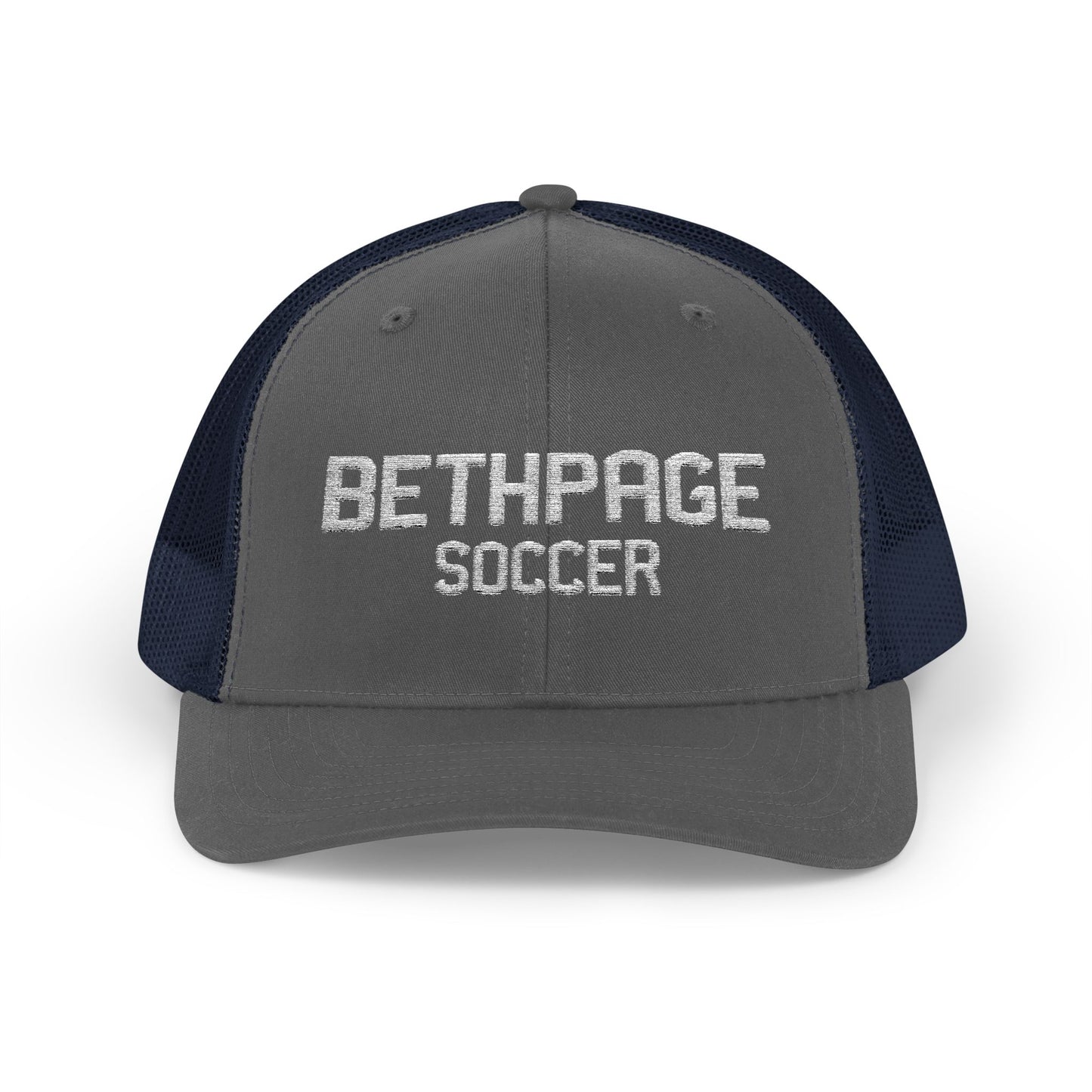 Bethpage Soccer Trucker Cap - Wordmark