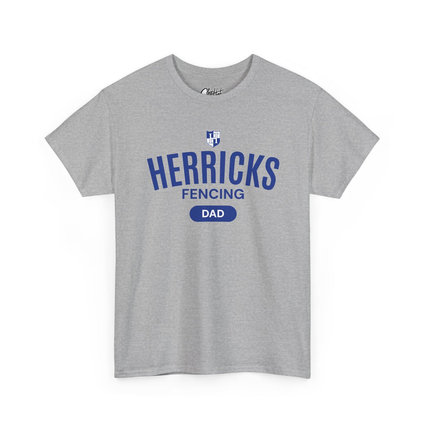 Herricks Fencing Dad Cotton Tee