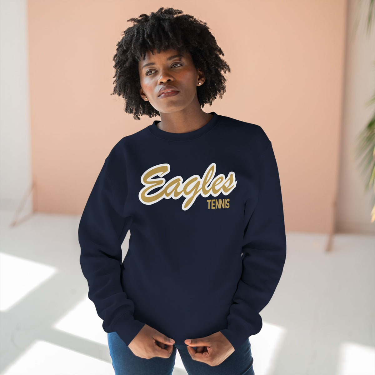 Bethpage Tennis Crewneck Sweatshirt - Script