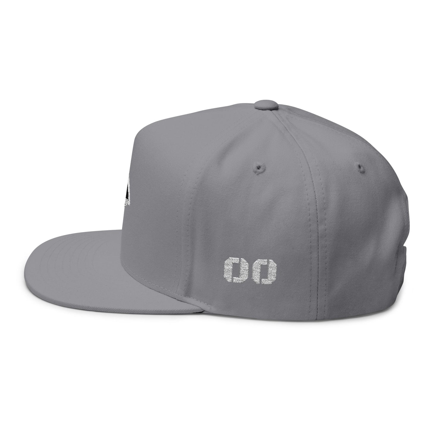 Flamingoes Flat Brim Hat (Custom)