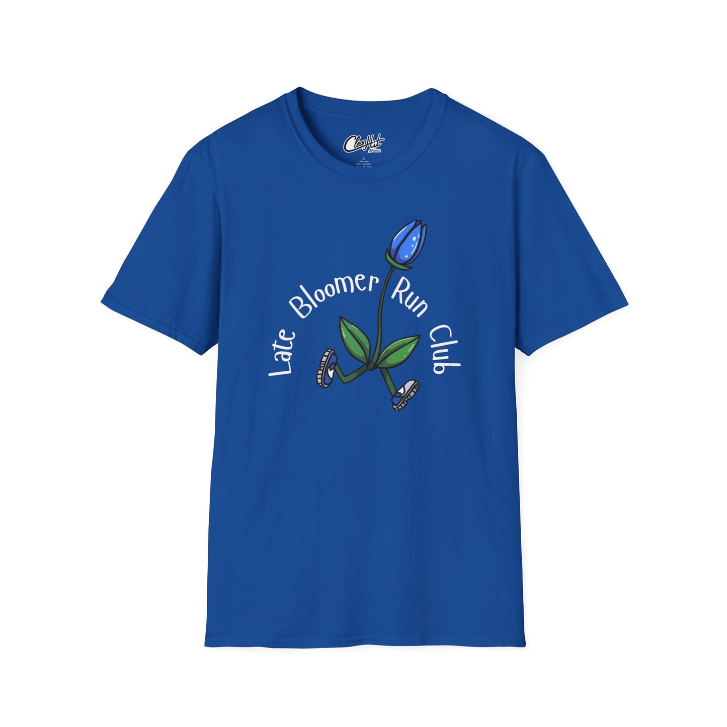 PT With JT - Washington State Late Bloomer Run Club Unisex Softstyle T-Shirt