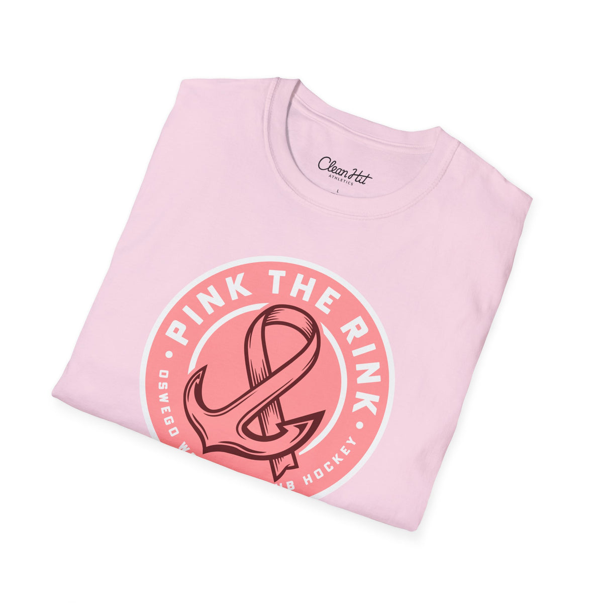 Oswego Women's Club Hockey Pink The Rink T-Shirt
