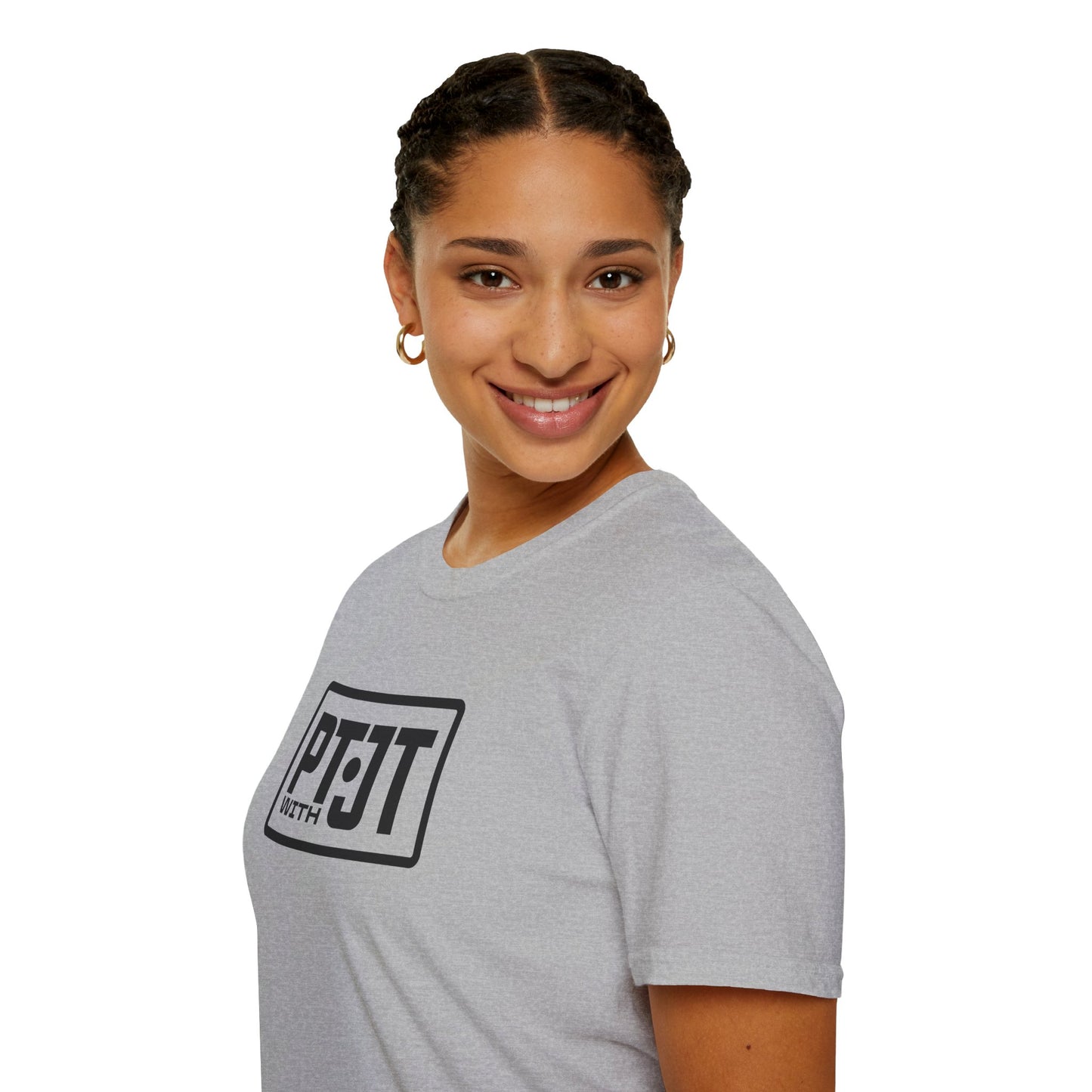 PT With JT Logo Unisex Softstyle T-Shirt