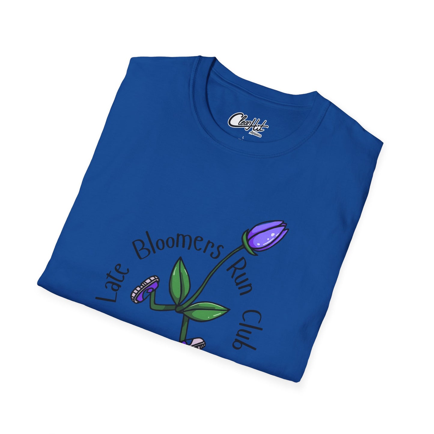 PT With JT Late Bloomers Run Club Unisex Softstyle T-Shirt