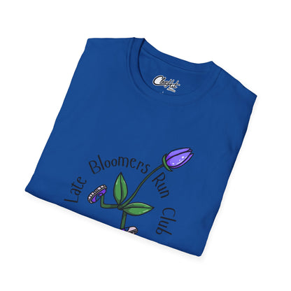 PT With JT Late Bloomers Run Club Unisex Softstyle T-Shirt