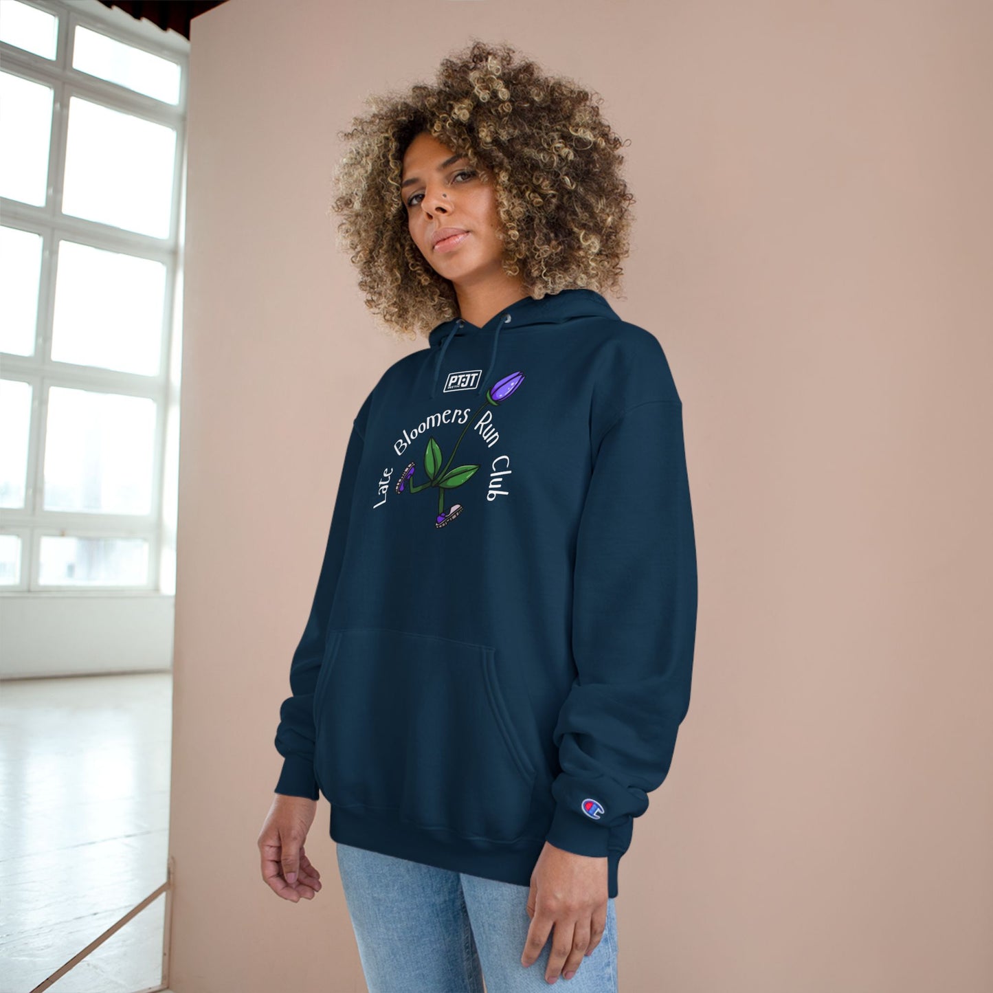 PT With JT Late Bloomers Run Club Champion Hoodie