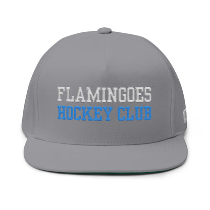 Flamingoes Flat Brim Hat (Custom)