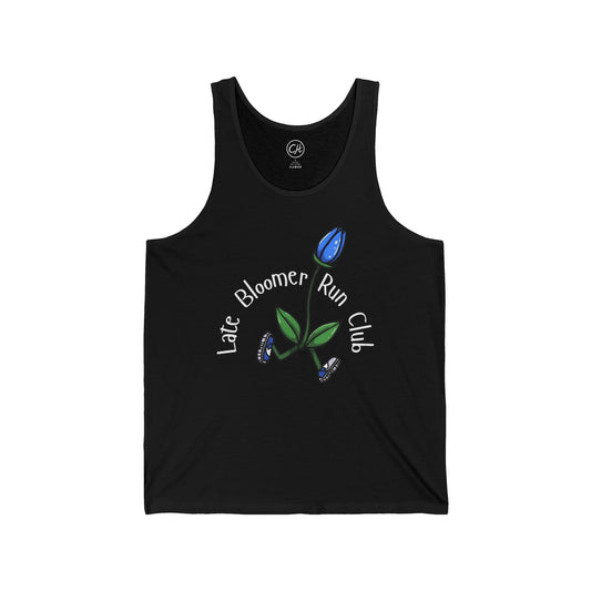 PT With JT - Late Bloomer Run Club Unisex Running Tank