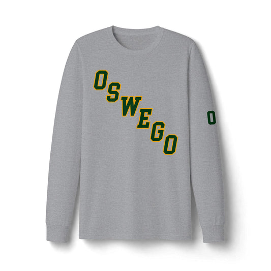 Oswego Women's Club Hockey Dri-Fit Long Sleeve - Diagonal
