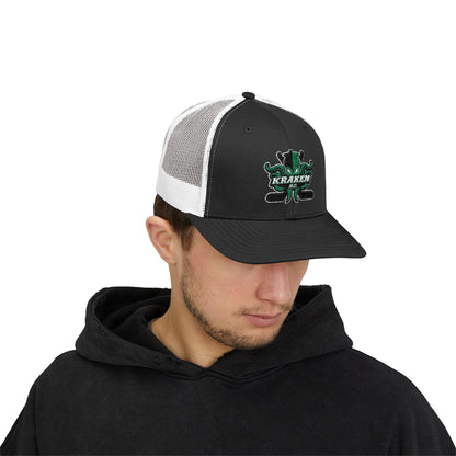 Kraken HC Logo Snapback Trucker Cap