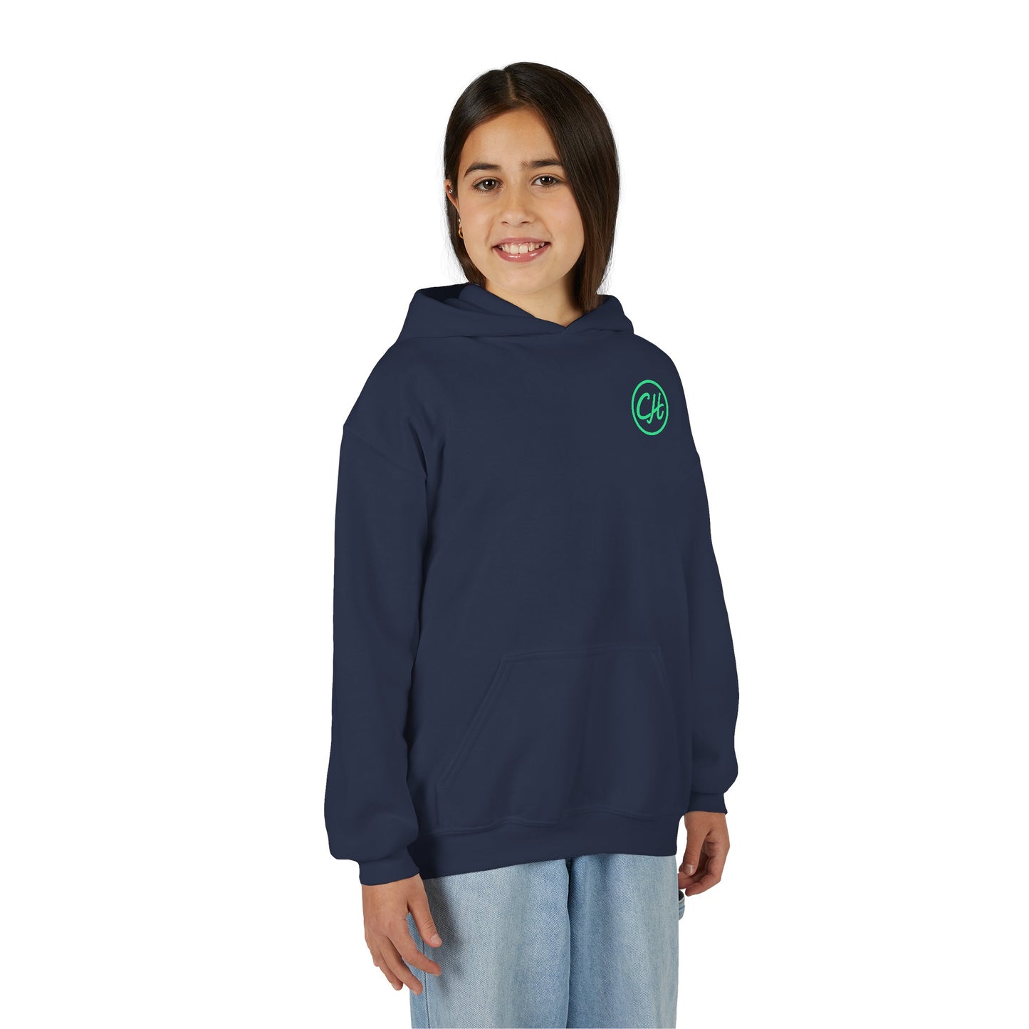 Gildan Youth Heavy Blend Hooded Sweatshirt
