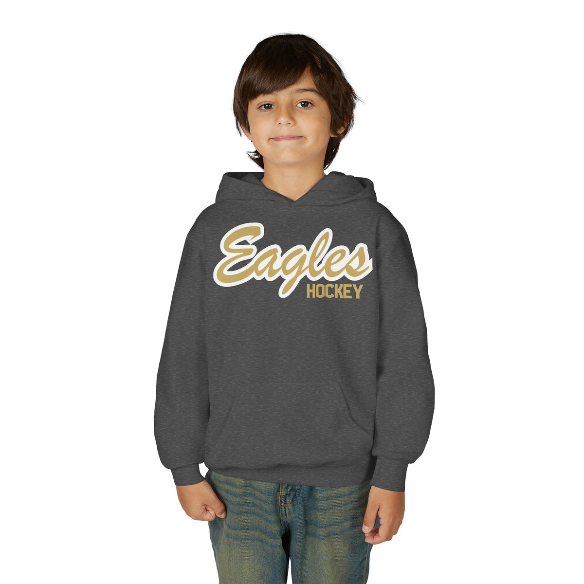 Bethpage Hockey Youth Sweatshirt - Script