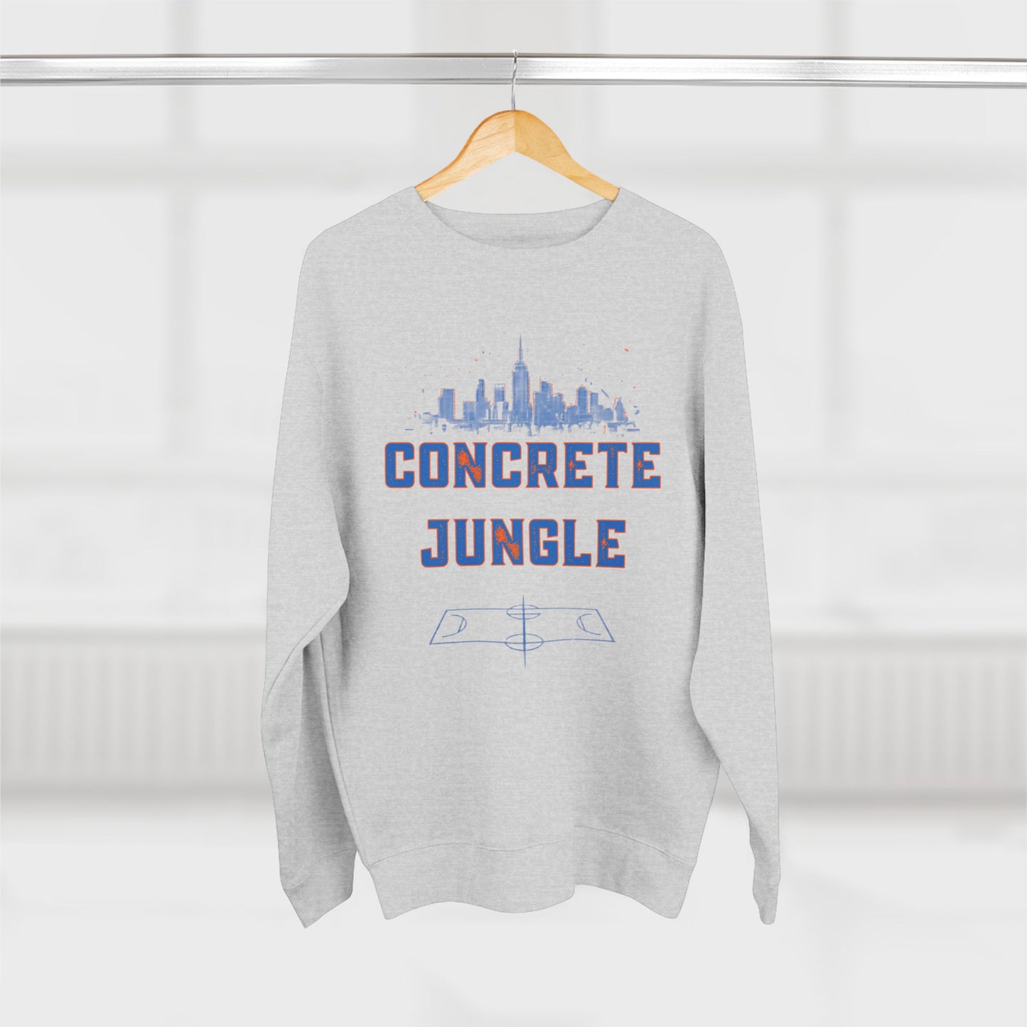 TrueKnicksFan "Concrete Jungle" Crewneck