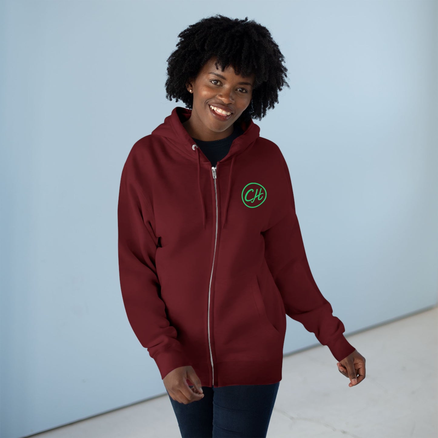 Lane Seven Unisex Zip Hoodie