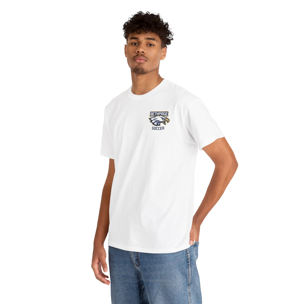Bethpage Soccer Cotton Tee - Eagle