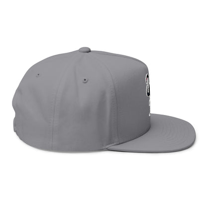 Flamingoes Flat Brim Hat (Custom)