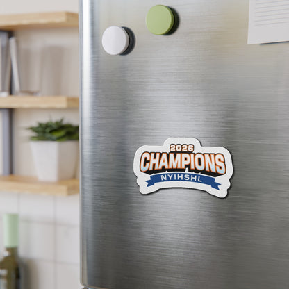 2026 NYIHSHL Champions Die-Cut Magnets