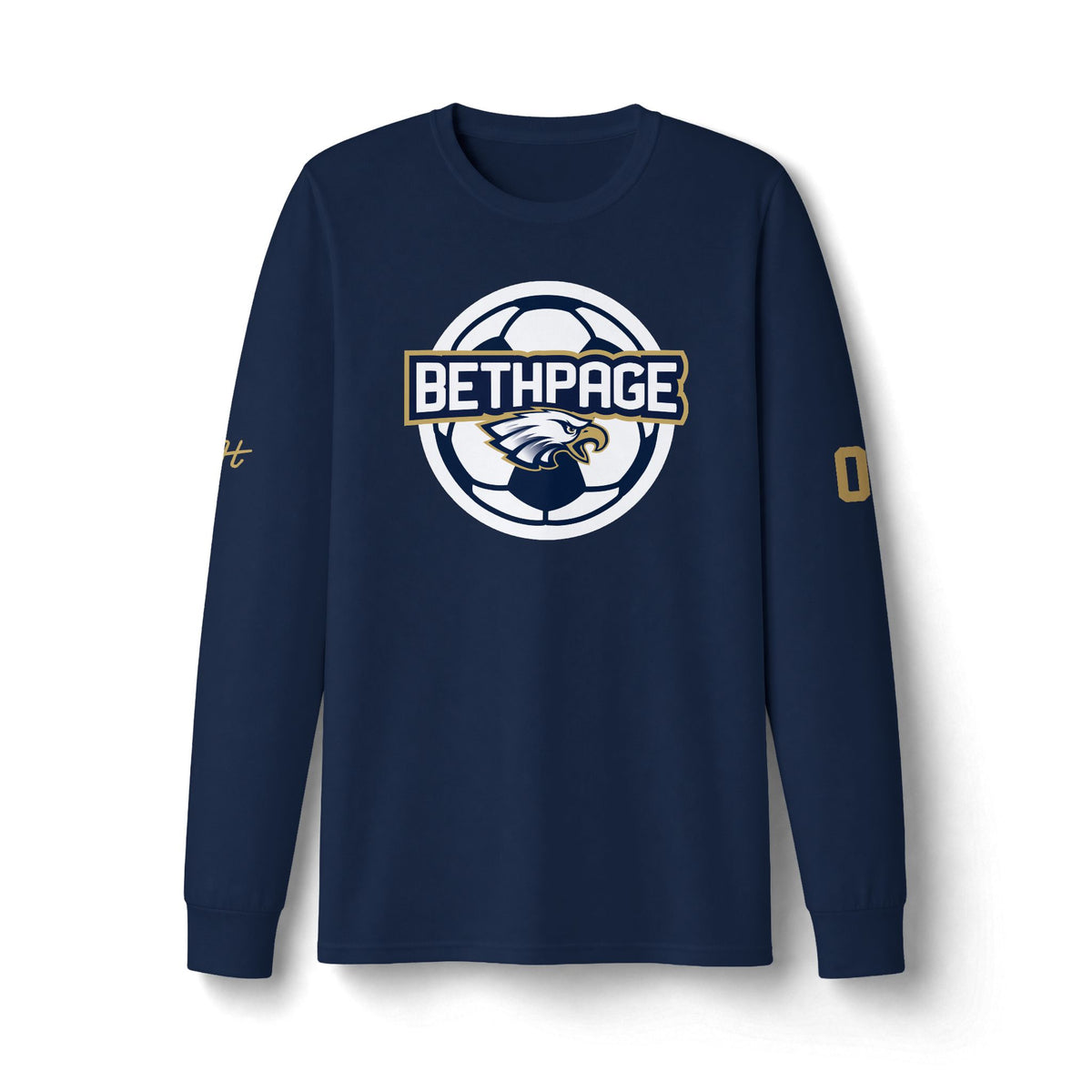 Bethpage Soccer Dri-Fit Long Sleeve T-Shirt - Ball (Custom)