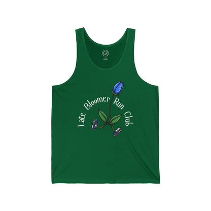 PT With JT - Late Bloomer Run Club Unisex Running Tank