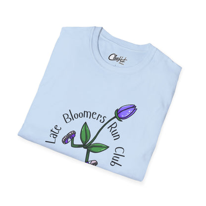 PT With JT Late Bloomers Run Club Unisex Softstyle T-Shirt